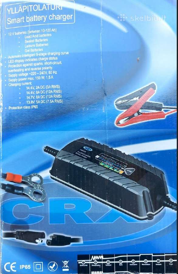 Leoch Lp12-100 12v 100ah Agm + Crx 8a - nuotraukos Nr. 2