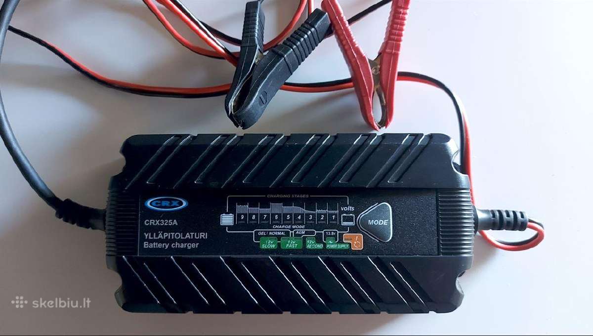 Leoch Lp12-100 12v 100ah Agm + Crx 8a - nuotraukos Nr. 3
