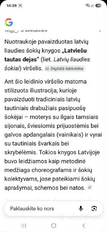 Latvių liaudies šokiai - nuotraukos Nr. 2