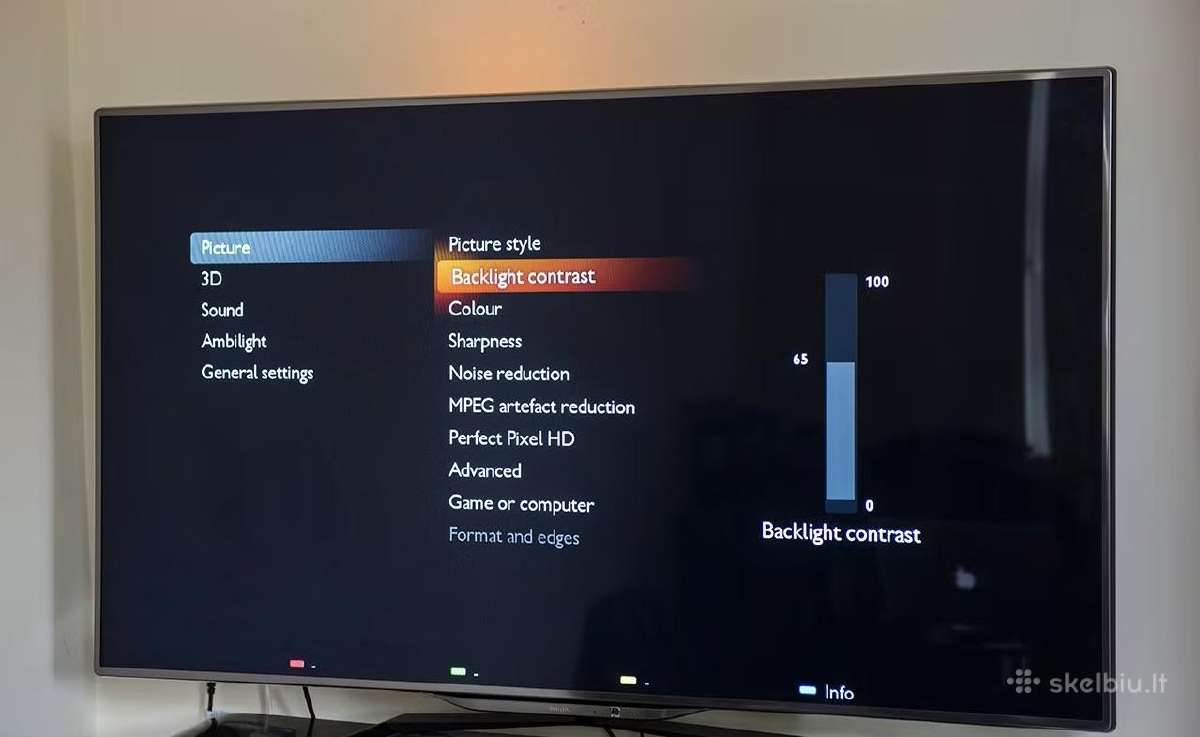 Philips Ultra-slim Smart LED TV 55pfl8008s/12 - nuotraukos Nr. 6