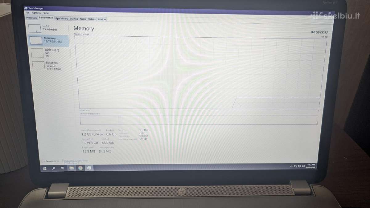 Hp Pavilion dv7 17,3" Core i7 8 GB RAM - nuotraukos Nr. 5