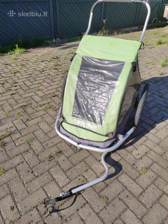 Croozer dviračio priekaba dviems vaikams - nuotraukos Nr. 4