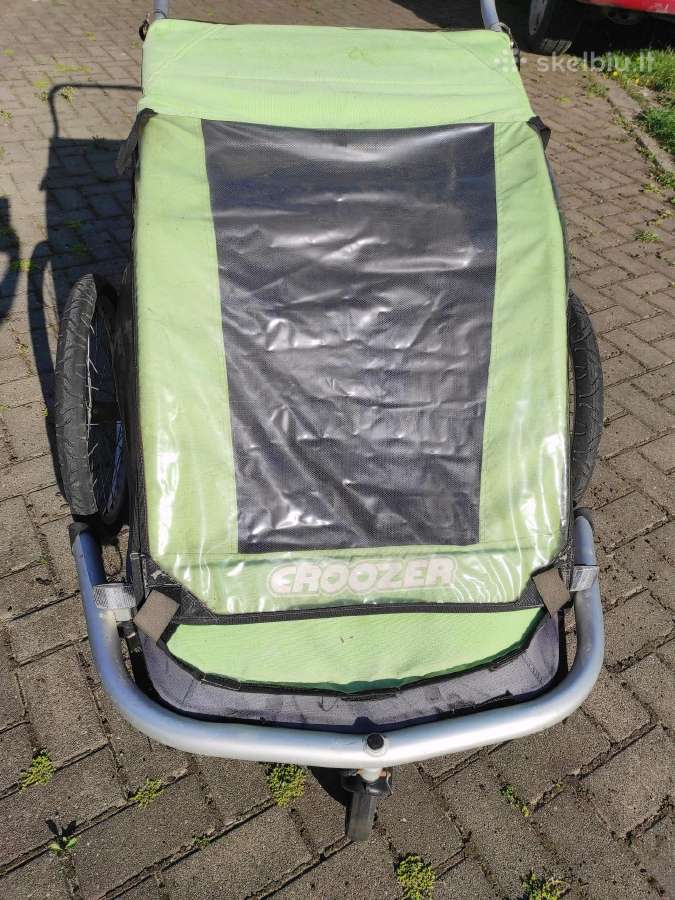 Croozer dviračio priekaba dviems vaikams - nuotraukos Nr. 3