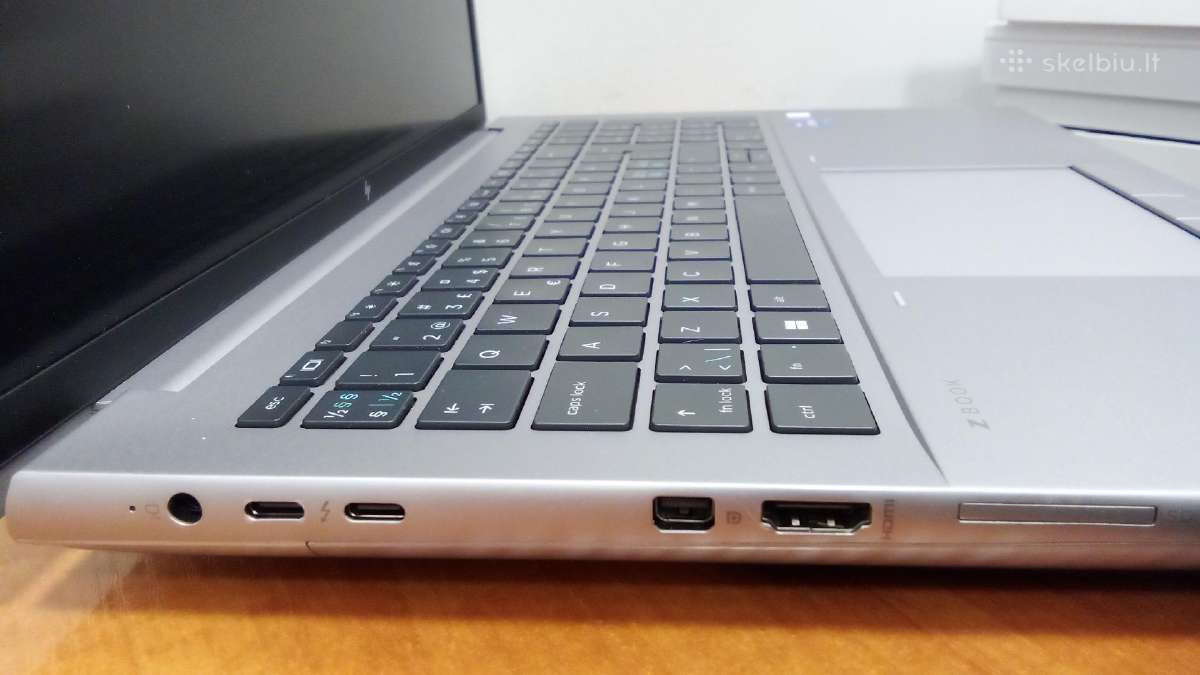 Hp Zbook Fury 16 G10 i7 32 1tb Rtx , su garantija - nuotraukos Nr. 9