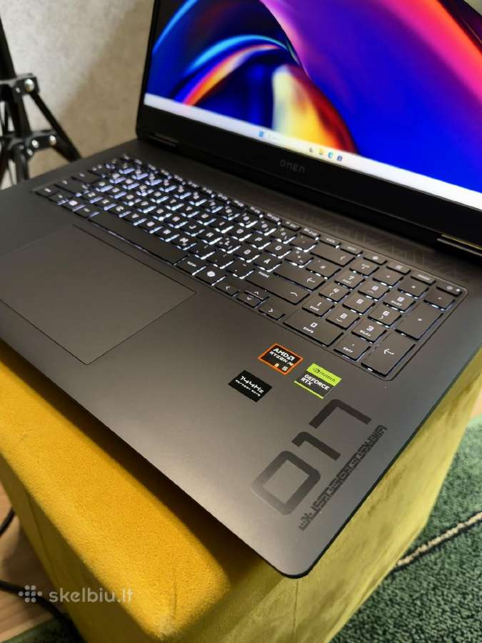 Galingas Hp Omen 17 naujas žaidimų kompiuteris - nuotraukos Nr. 2