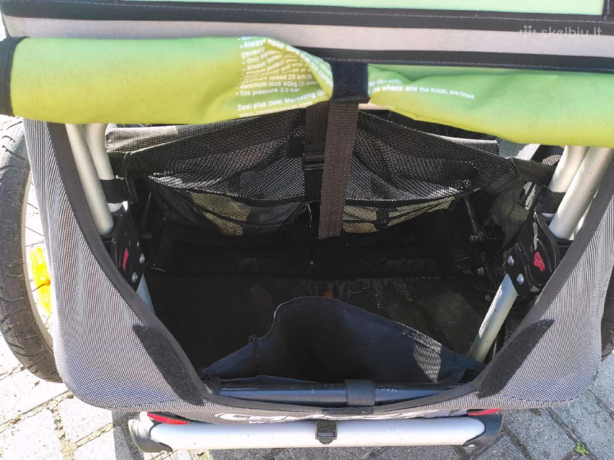 Croozer dviračio priekaba dviems vaikams - nuotraukos Nr. 6