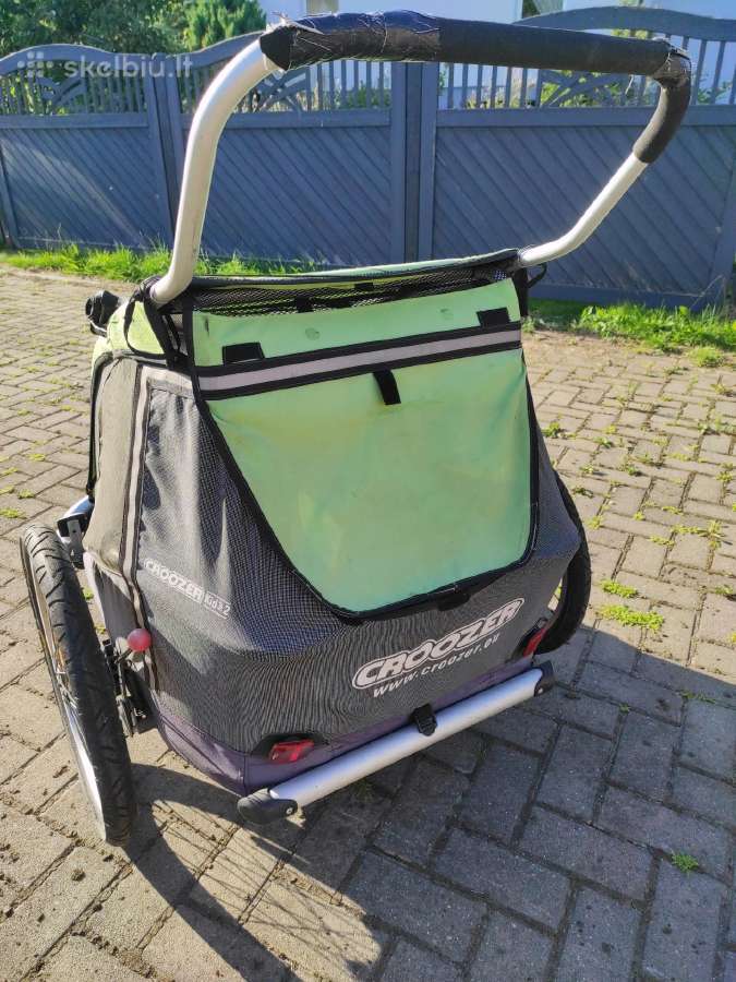 Croozer dviračio priekaba dviems vaikams - nuotraukos Nr. 5
