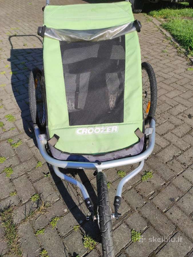 Croozer dviračio priekaba dviems vaikams - nuotraukos Nr. 2