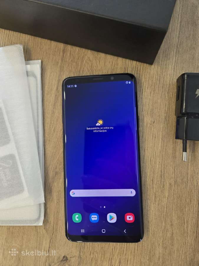 Samsung galaxy S9+ - nuotraukos Nr. 2