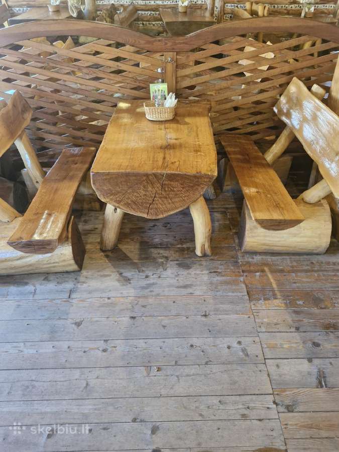 Medžio masyvo baldai - nuotraukos Nr. 3