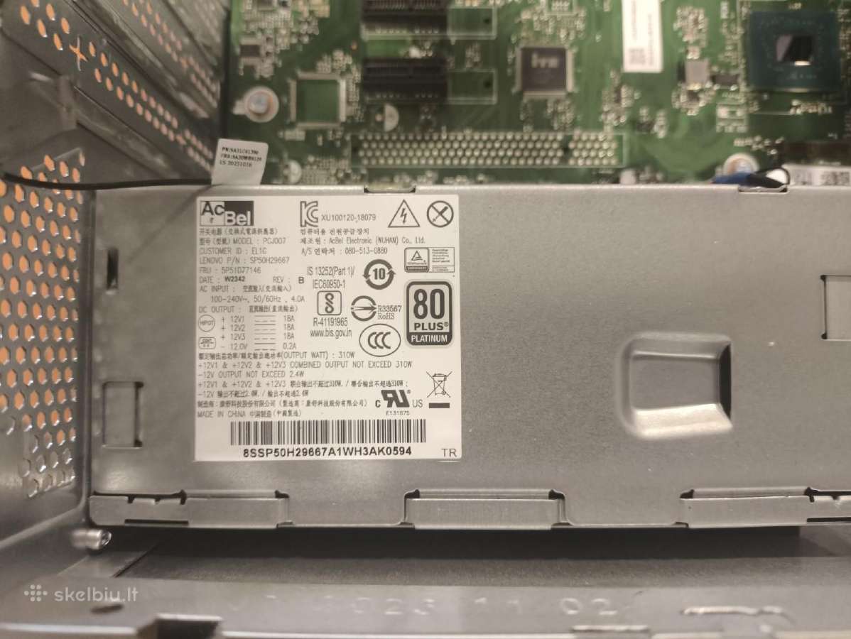 Mini Tower i5-13400 16gb 256gb SSD WiFi - nuotraukos Nr. 4