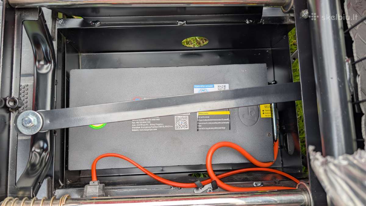 Naujas elektrinis triratis - skuteris M19 - nuotraukos Nr. 15