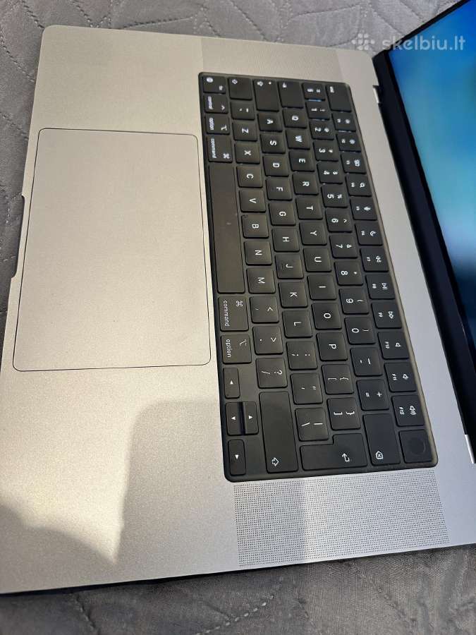 Apple MacBook Pro 16, M1 Max, 32gb, 1tb SSD - nuotraukos Nr. 2