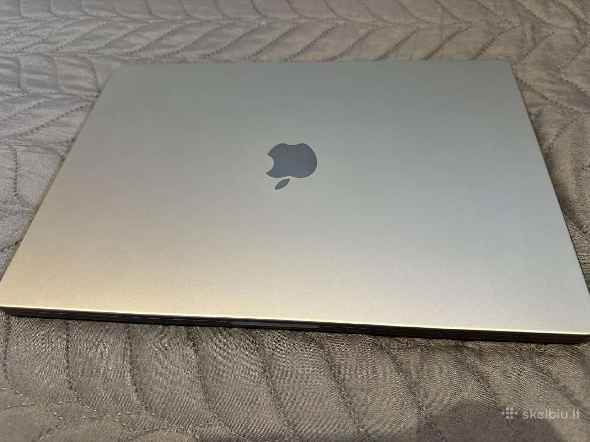 Apple MacBook Pro 16, M1 Max, 32gb, 1tb SSD - nuotraukos Nr. 3