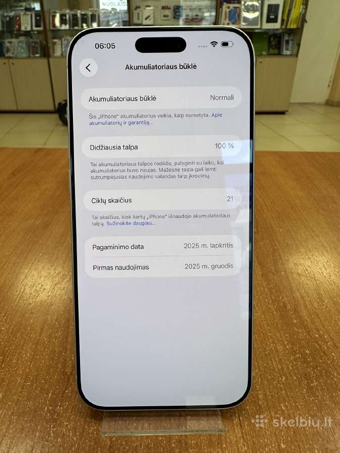 Apple iPhone 17 Pro Max 256 GB (Naudotas) - nuotraukos Nr. 2