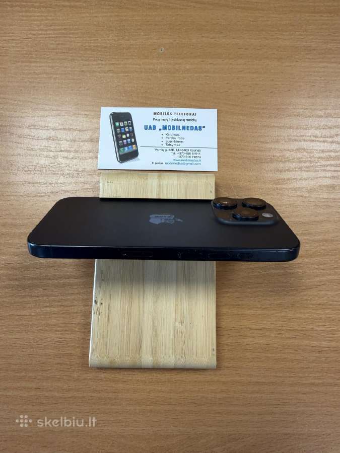 iPhone 15 Pro 256gb Blue Kaina 520eur - nuotraukos Nr. 4