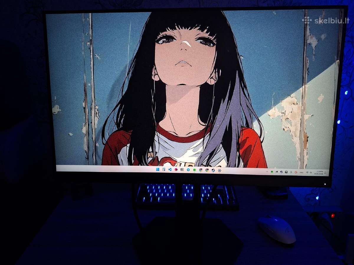 Monitor Lenovo Legion 24-10 (240hz, Ips, 23.8") - nuotraukos Nr. 6