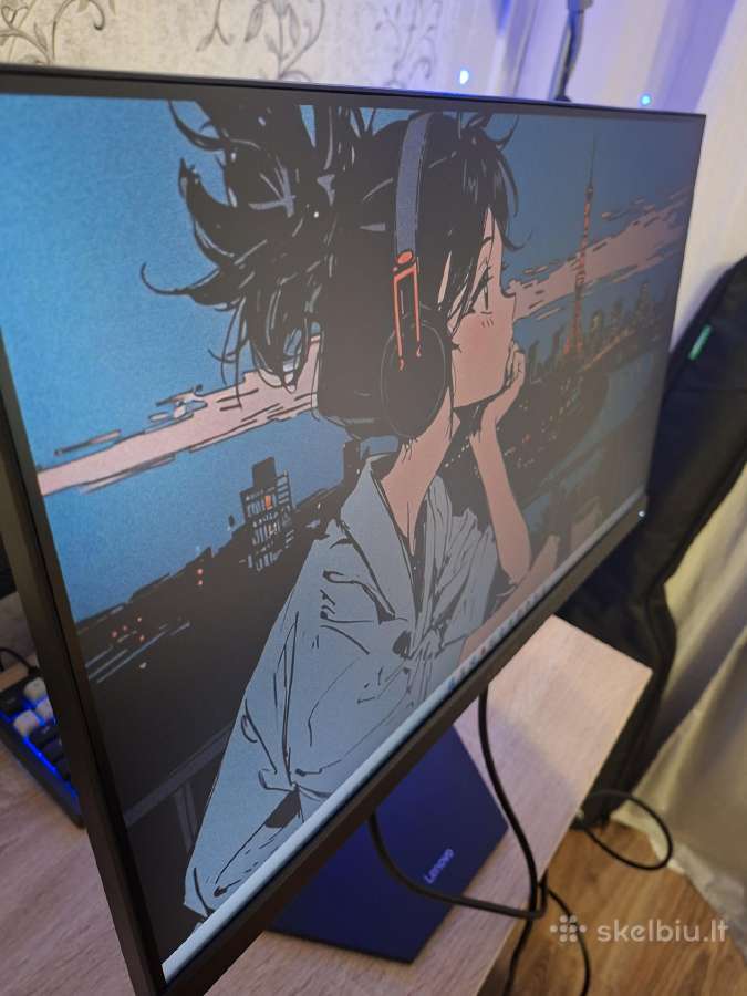 Monitor Lenovo Legion 24-10 (240hz, Ips, 23.8") - nuotraukos Nr. 9