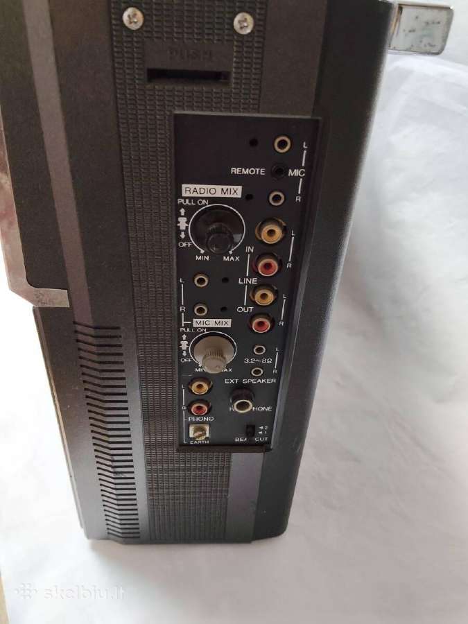 Victor (JVC) RC-838 Biphonic boombox - nuotraukos Nr. 5