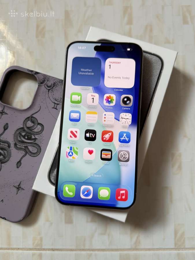 iPhone 15 Pro Max 512gb - nuotraukos Nr. 2