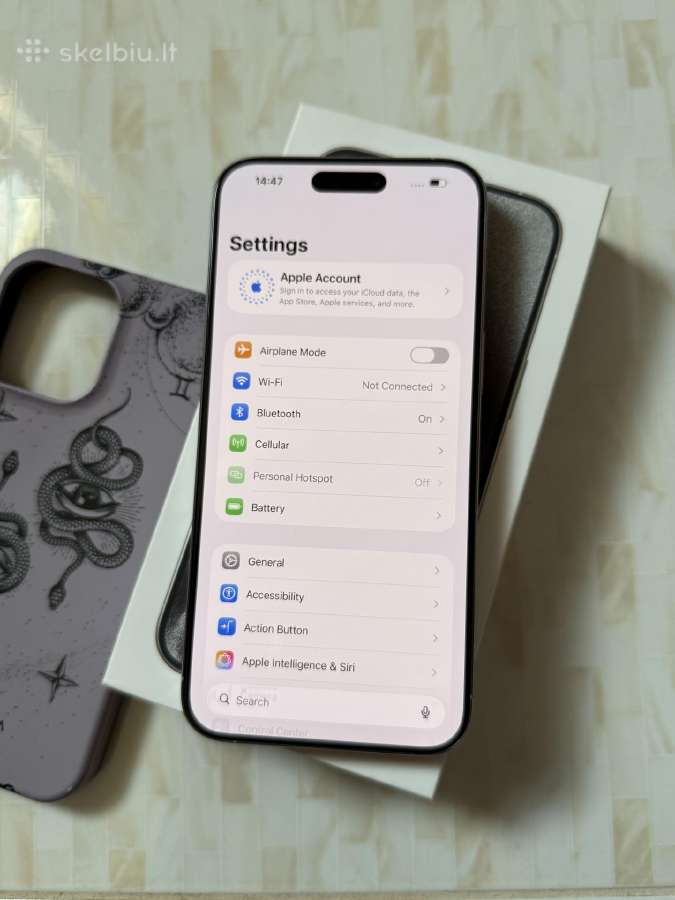 iPhone 15 Pro Max 512gb - nuotraukos Nr. 3