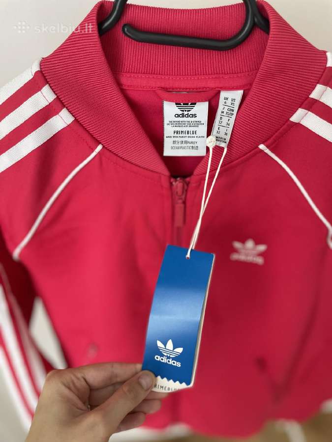 Naujas Adidas Originals Sst Track Top džemperis - nuotraukos Nr. 3