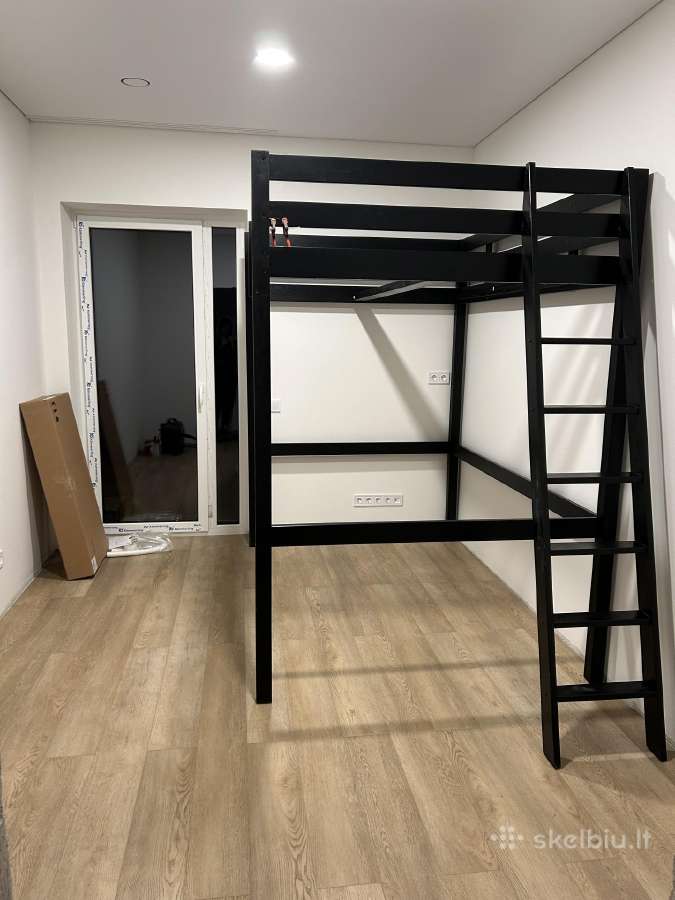 Ikea Stora dvigulė lofto tipo lova su čiužiniu - nuotraukos Nr. 2