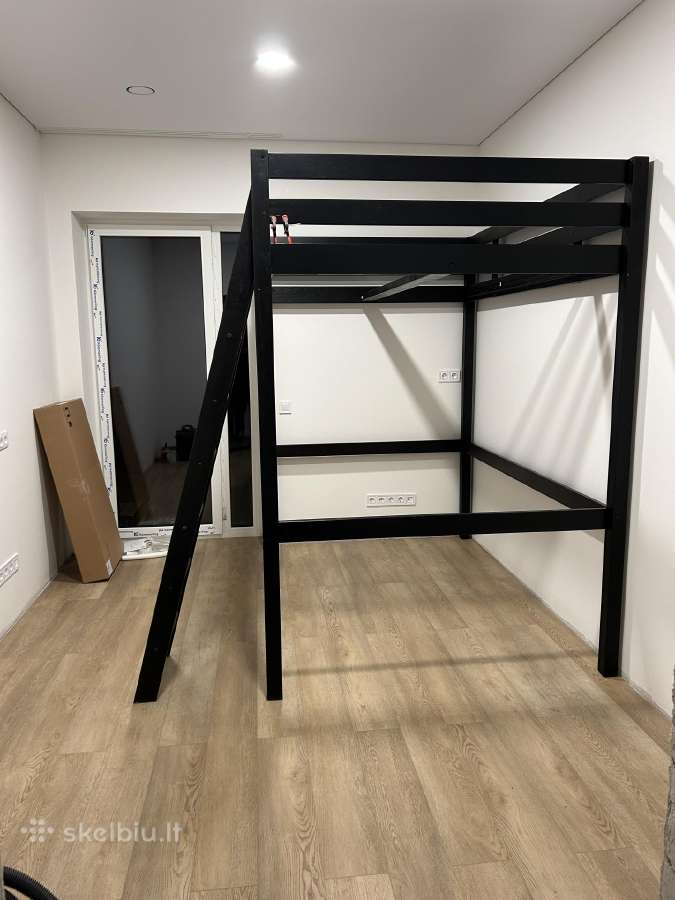 Ikea Stora dvigulė lofto tipo lova su čiužiniu - nuotraukos Nr. 3