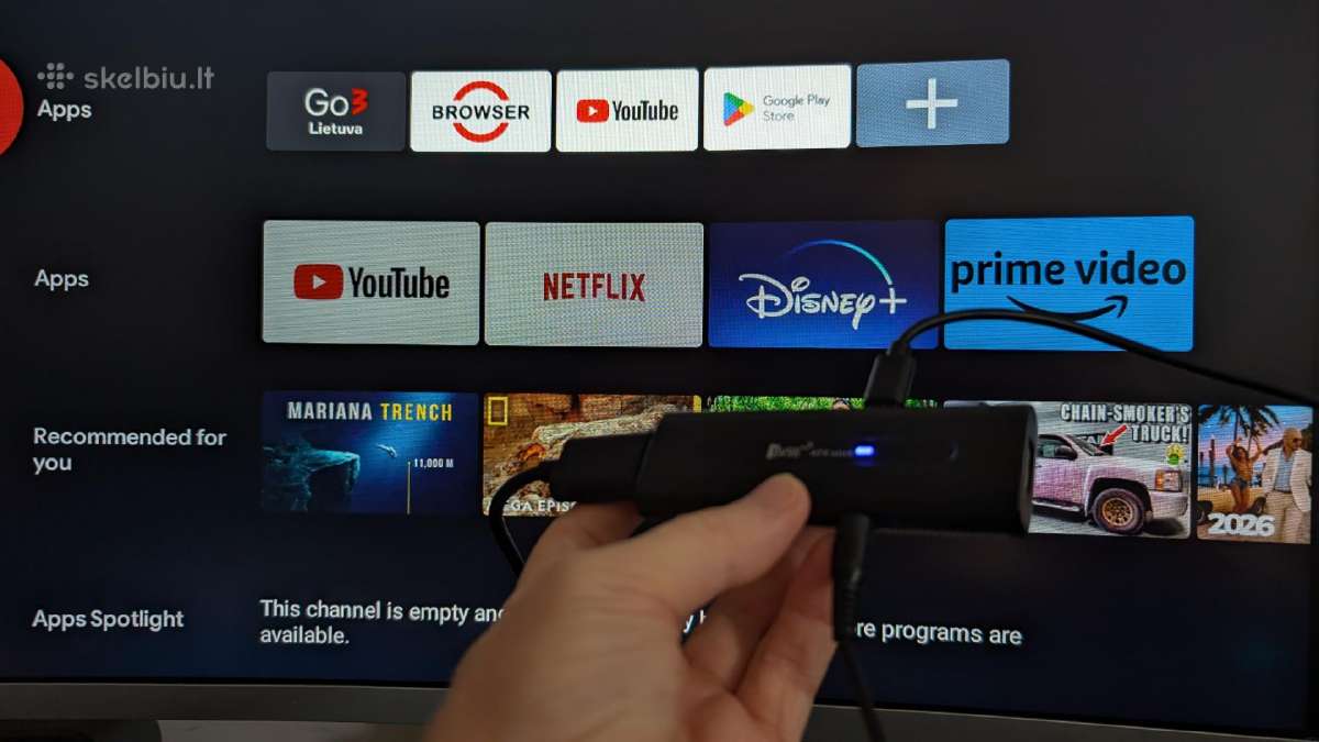 Android TV stick Tv98 2gb16gb - nuotraukos Nr. 2