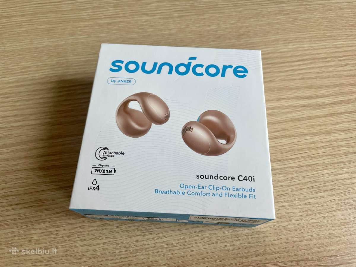 Anker Soundcore C40i Clip-on Open Earbuds - nuotraukos Nr. 2