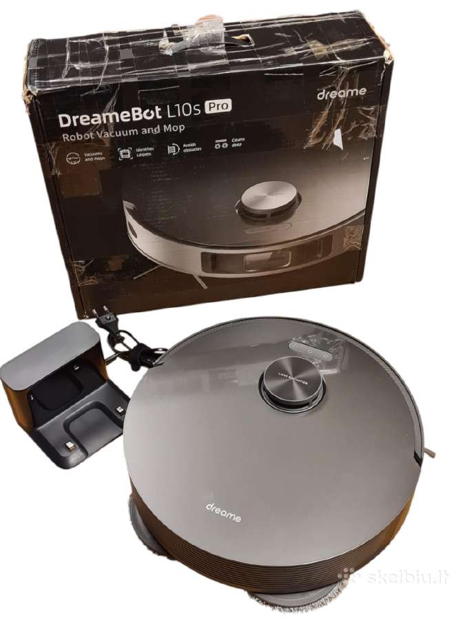 Dreamebot L10s Pro robotas dulkių siurblys +6mėn, - nuotraukos Nr. 3