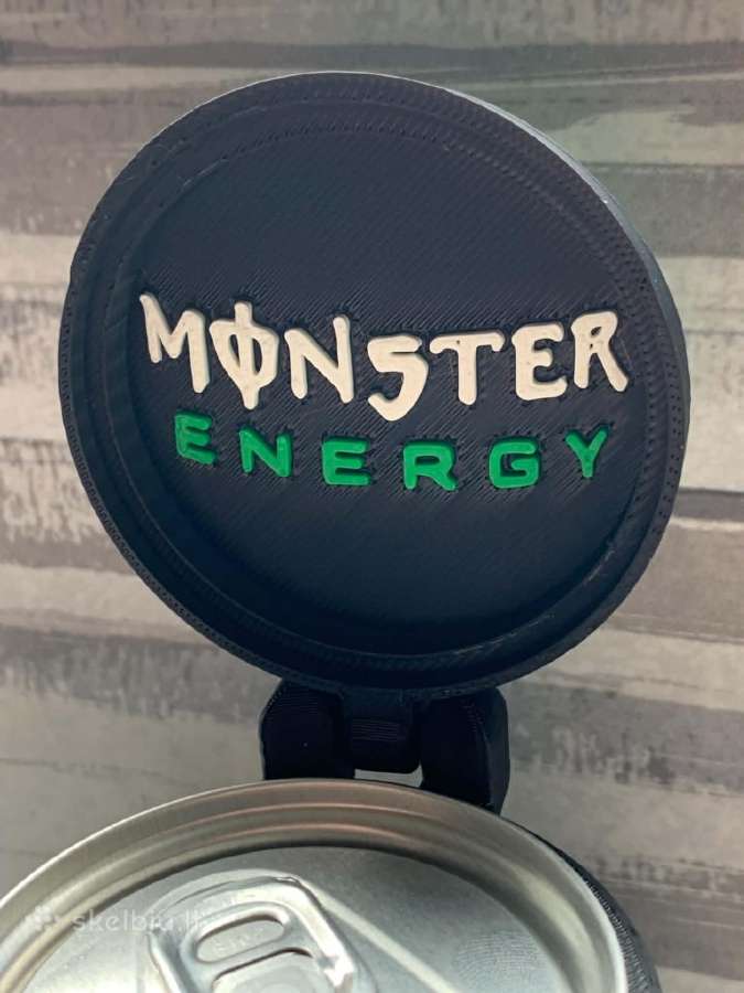 Monster Energy skardinės Dėklas Puodelis-rinkinys - nuotraukos Nr. 4