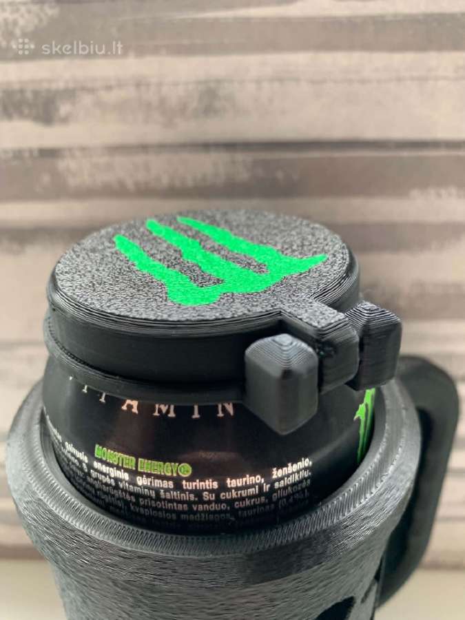 Monster Energy skardinės Dėklas Puodelis-rinkinys - nuotraukos Nr. 3