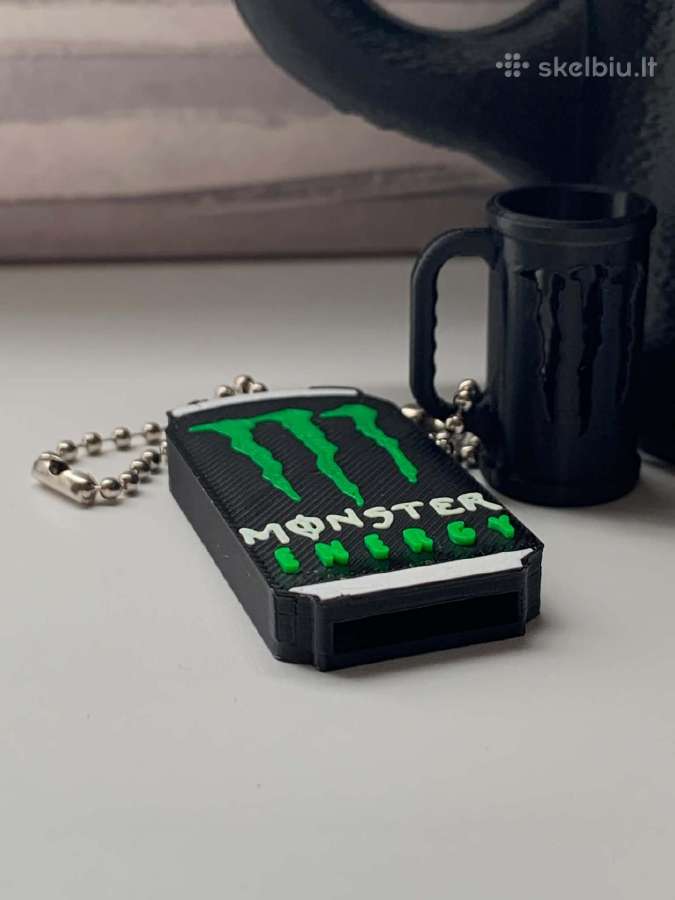 Monster Energy skardinės Dėklas Puodelis-rinkinys - nuotraukos Nr. 5