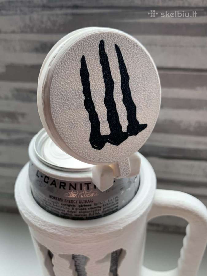 Monster Energy skardinės Dėklas Puodelis-rinkinys - nuotraukos Nr. 3