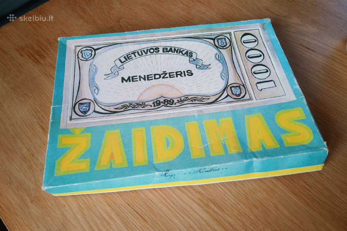Stalo žaidimas Menedžeris - nuotraukos Nr. 2