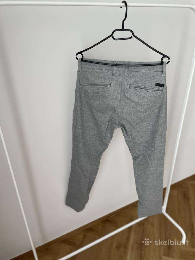 Nn07 vyriškos pilkos kelnės 30/34 - nuotraukos Nr. 4