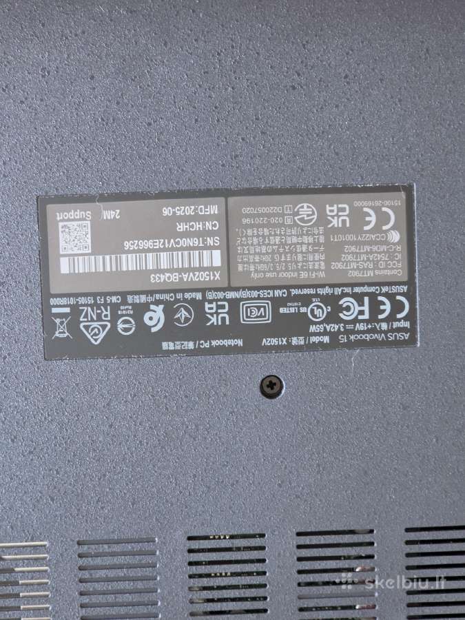Asus vivobook 15 - nuotraukos Nr. 4