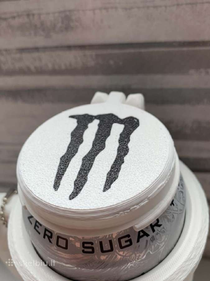 Monster Energy skardinės Dėklas Puodelis-rinkinys - nuotraukos Nr. 4