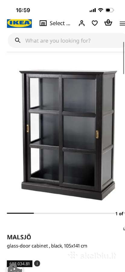 Ikea Malsjö indauja 220€ - nuotraukos Nr. 11