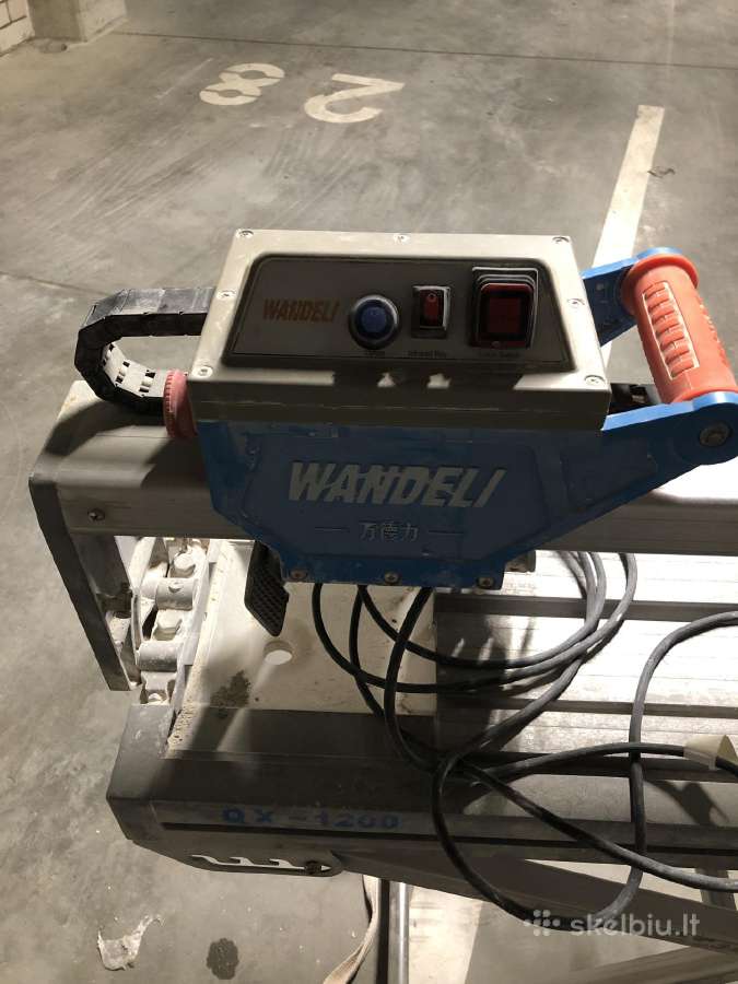 Plytelių pjovimo staklės Wandeli Qx-1200 - nuotraukos Nr. 4