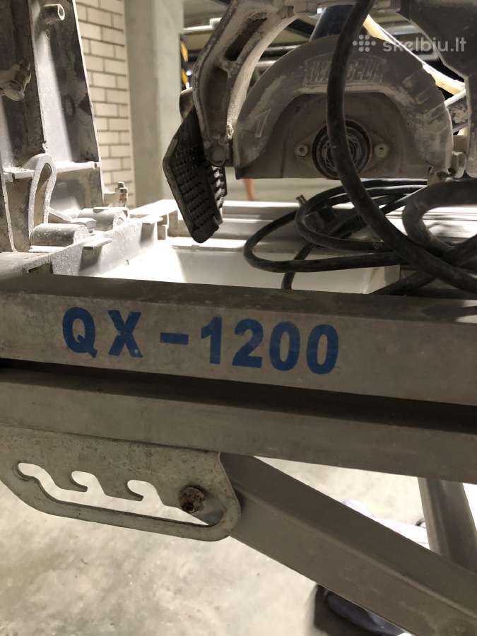Plytelių pjovimo staklės Wandeli Qx-1200 - nuotraukos Nr. 8