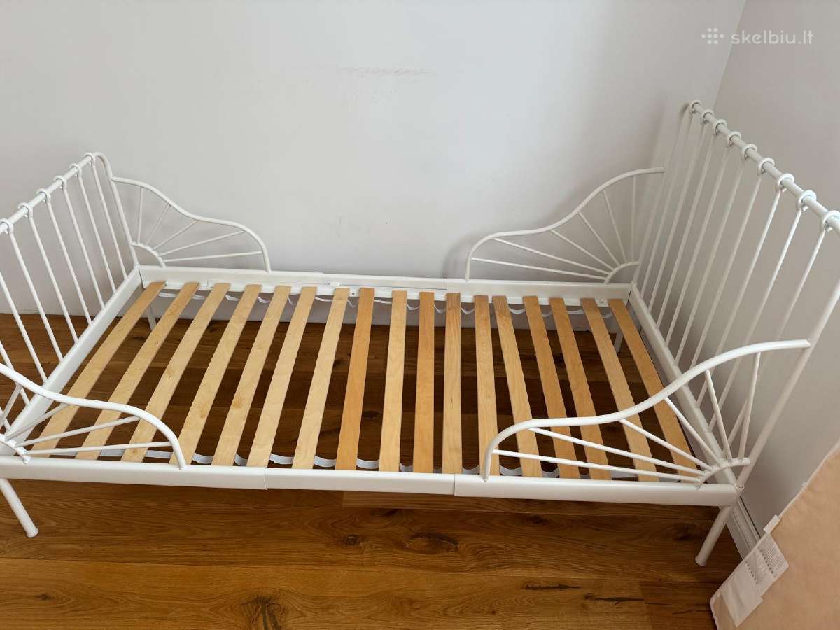 Ikea išsiilginanti lova su čiužiniu - nuotraukos Nr. 2