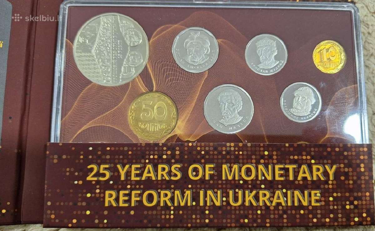 2012 m. Ukrainos monetų rinkinys. - nuotraukos Nr. 4