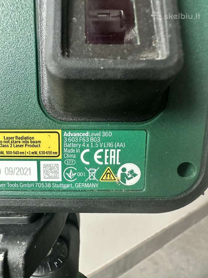 Bosch Advancedlevel 360 - nuotraukos Nr. 4