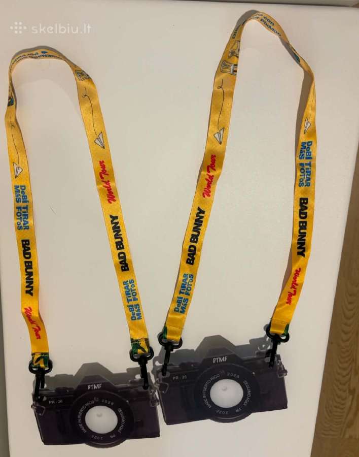 Bad Bunny Dtmf World Tour Memorabilia Camera - nuotraukos Nr. 2