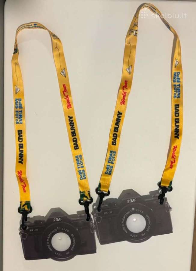 Bad Bunny Dtmf World Tour Memorabilia Camera - nuotraukos Nr. 4