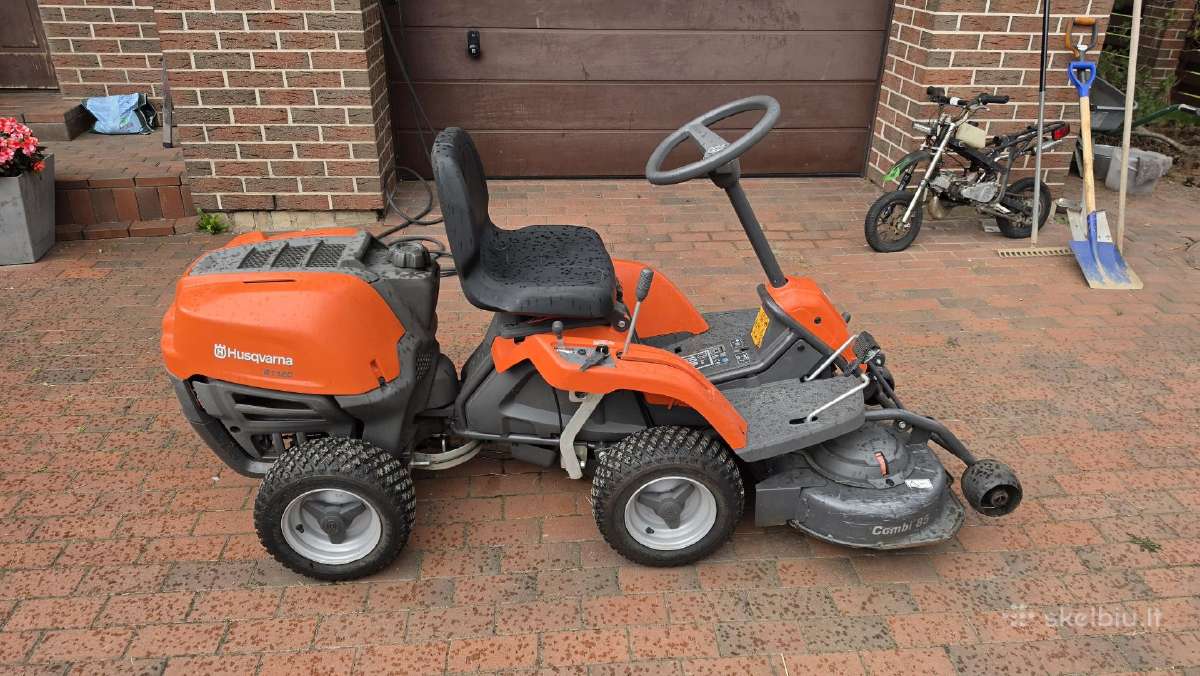 Husqvarna Rider 112c, Pirktas naujas Lietuvoje - nuotraukos Nr. 2