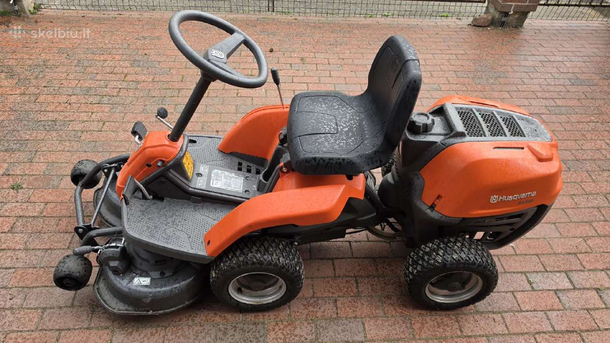 Husqvarna Rider 112c, Pirktas naujas Lietuvoje - nuotraukos Nr. 4