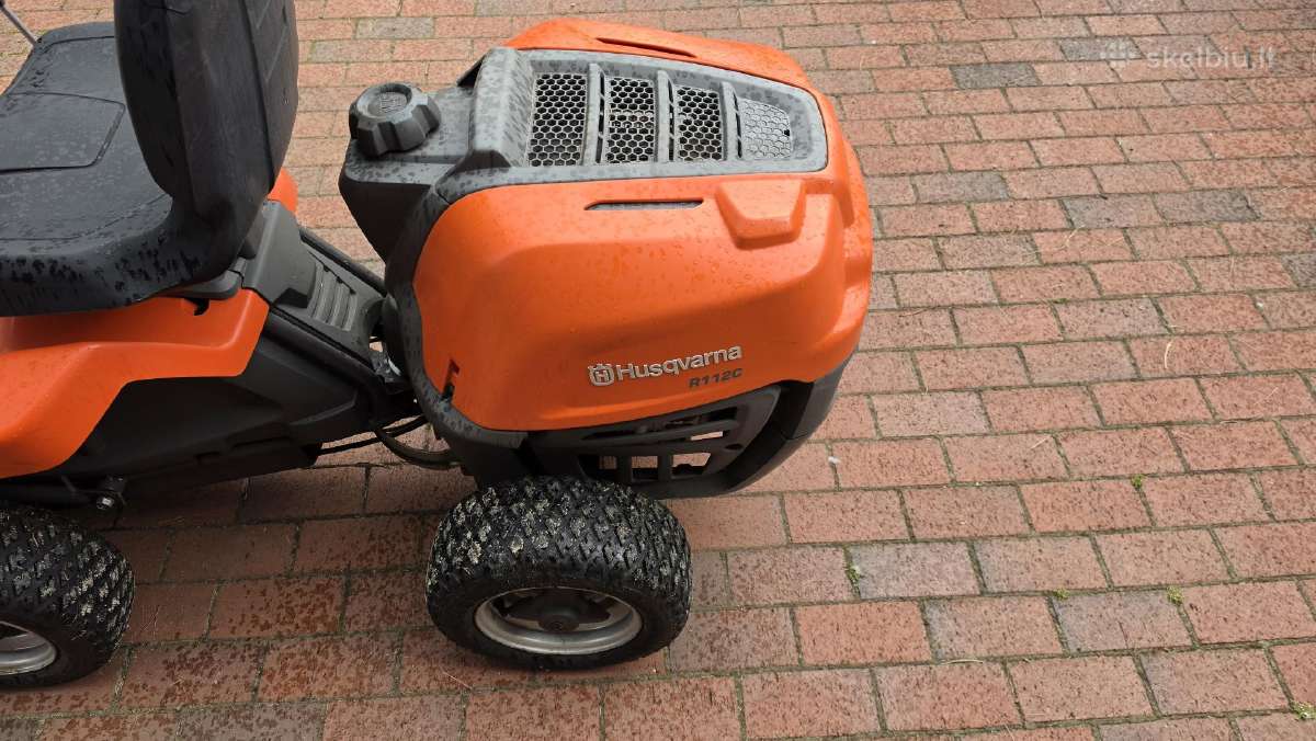 Husqvarna Rider 112c, Pirktas naujas Lietuvoje - nuotraukos Nr. 7